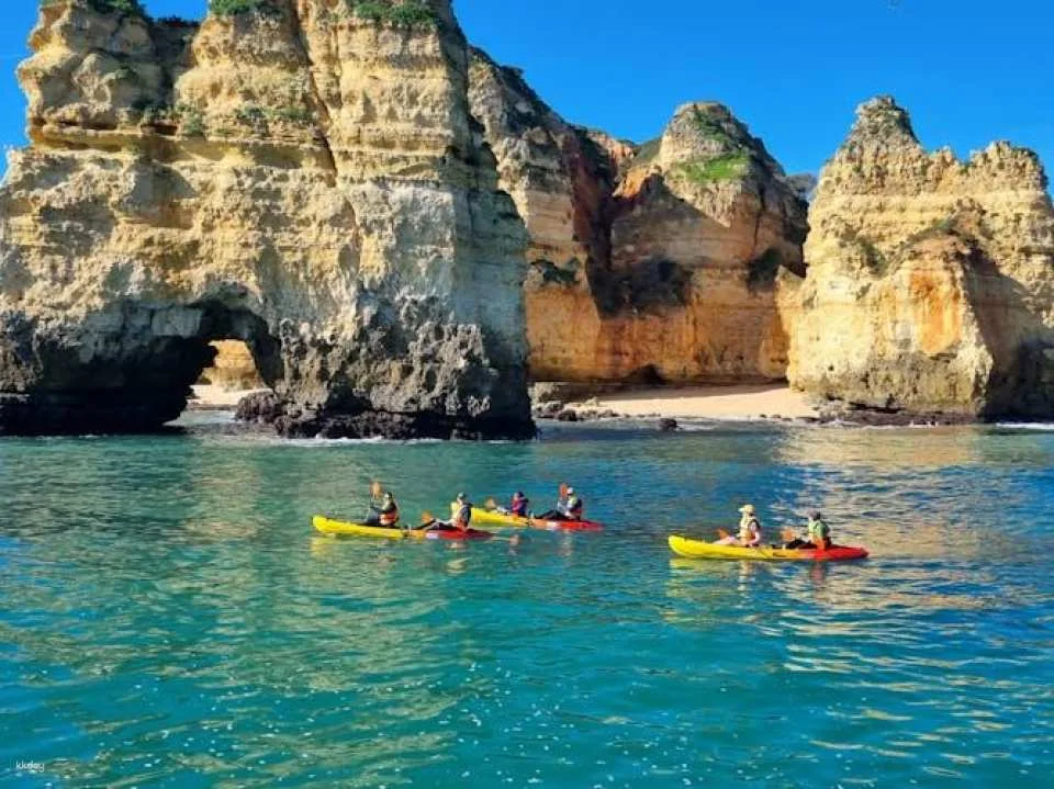 Kayak grotto tour from Lagos