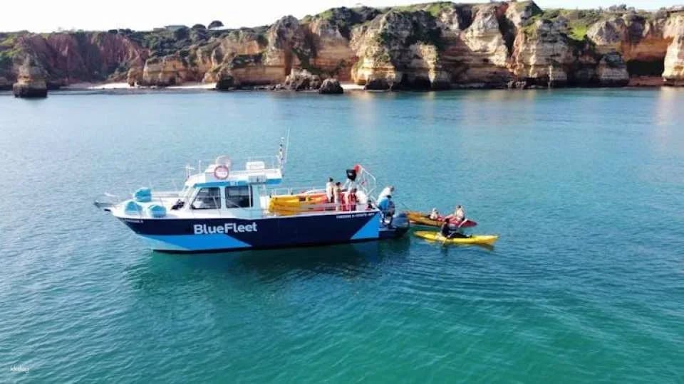 Kayak grotto tour from Lagos