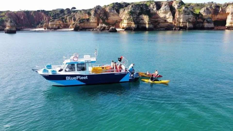 Kayak grotto tour from Lagos