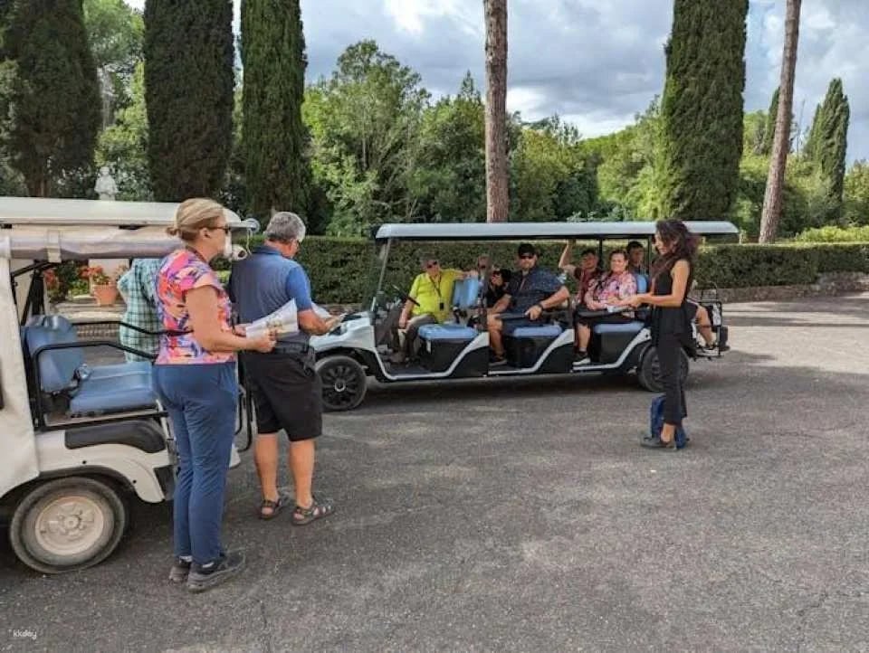 Appian Way and Catacombs Golf Cart Shared Tour