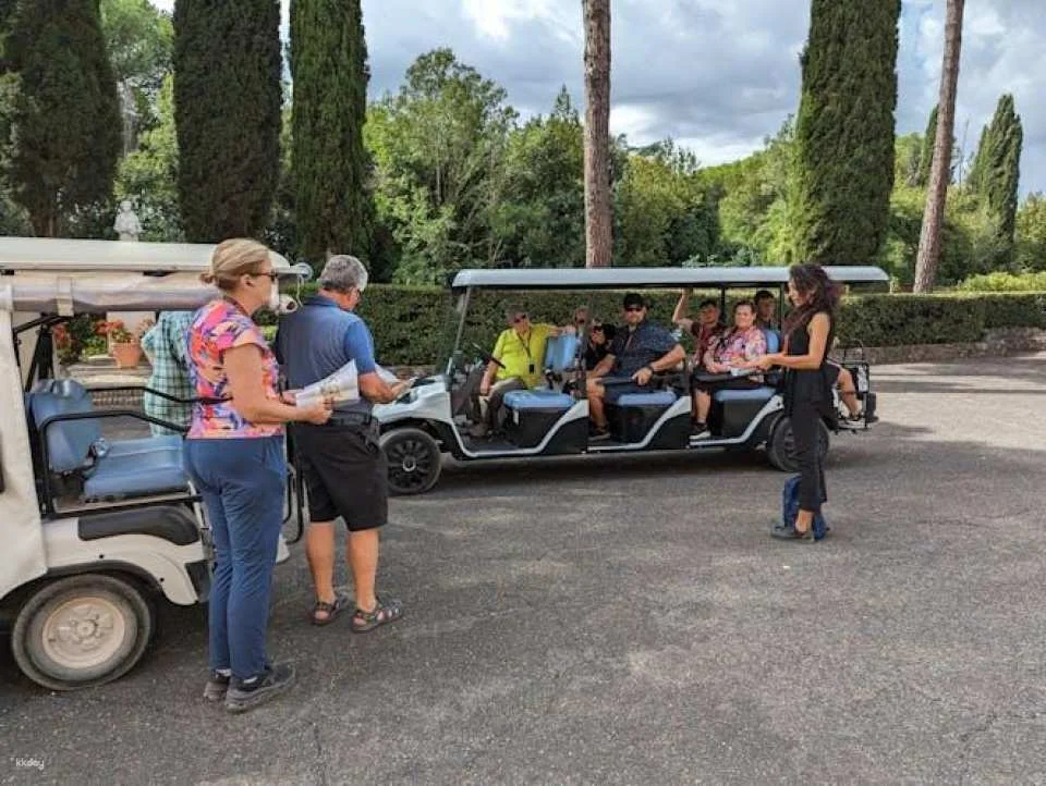 Appian Way and Catacombs Golf Cart Shared Tour