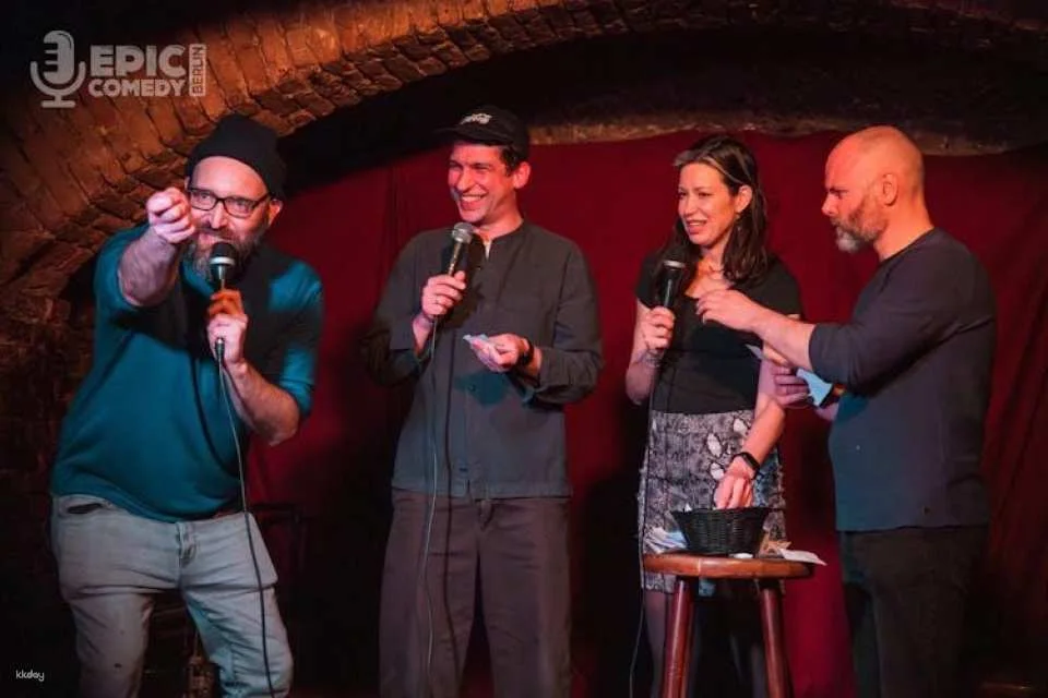 Tickets for an improv comedy game show in Berlin