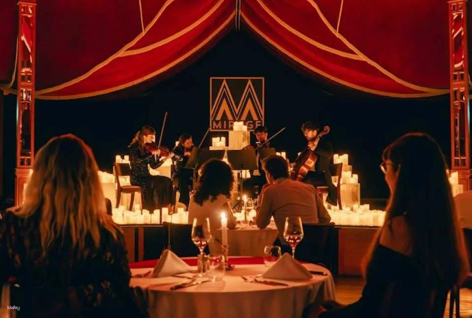 The Candlelight dinner concert in Vienna