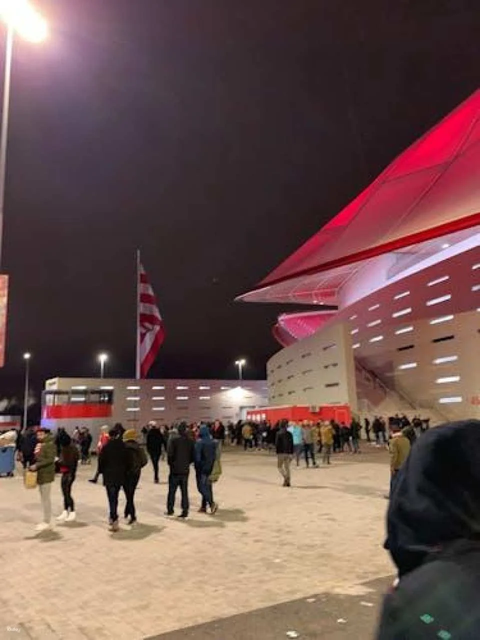 Atlético Madrid football matchday experience