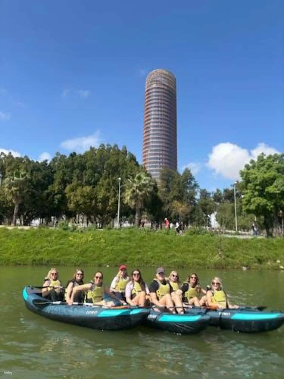 Kayaking tour on Seville's iconic Guadalquivir River