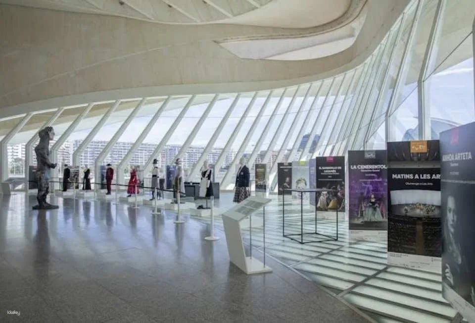 Palau de Les Arts opera house entrance ticket and audio guided tour