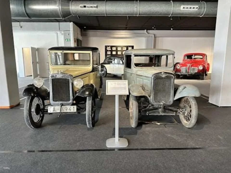 Entrance tickets for the Motor Museum in Finestrat