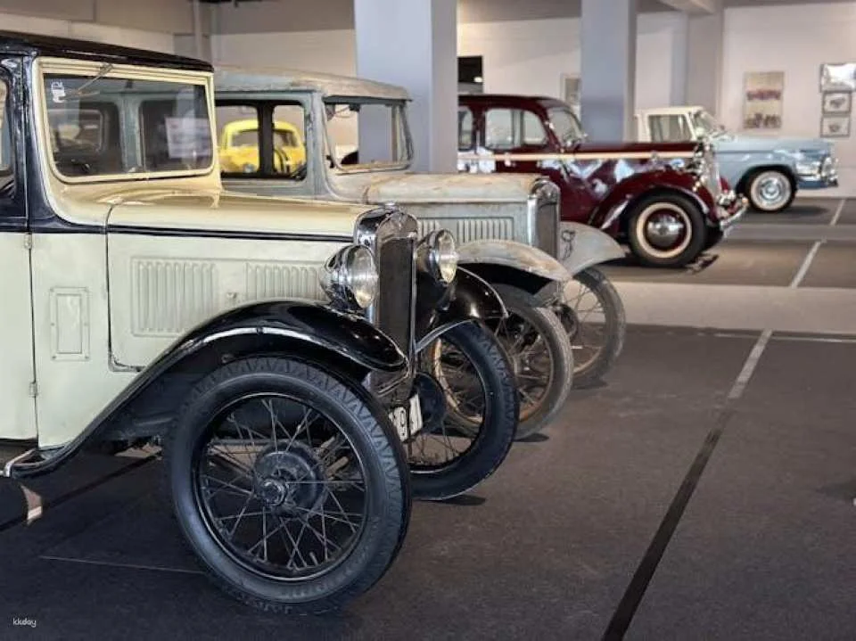 Entrance tickets for the Motor Museum in Finestrat