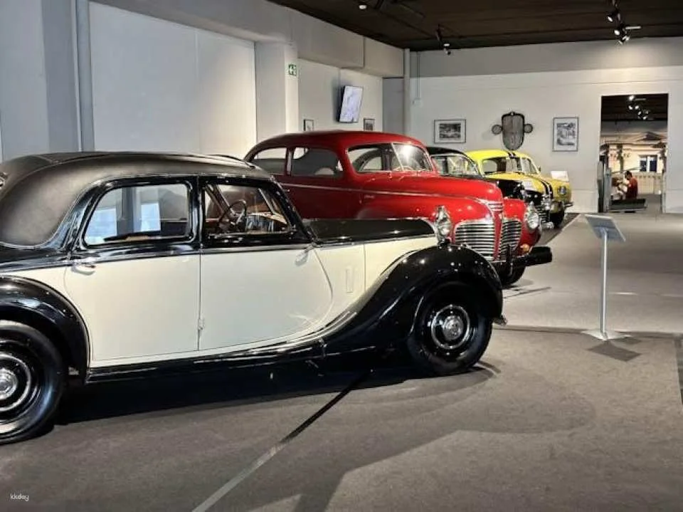 Entrance tickets for the Motor Museum in Finestrat
