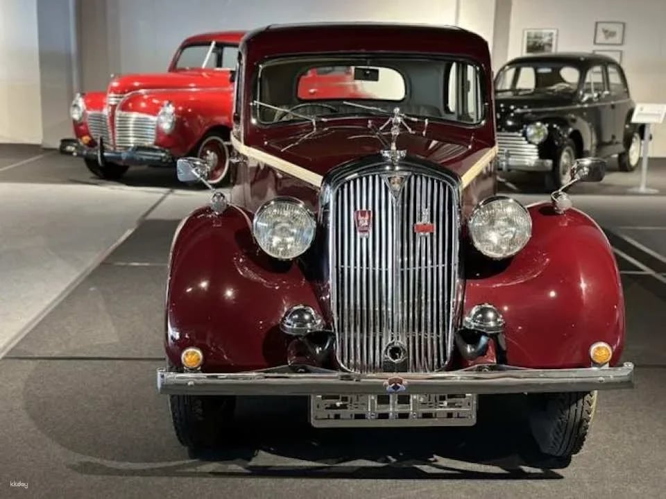 Entrance tickets for the Motor Museum in Finestrat
