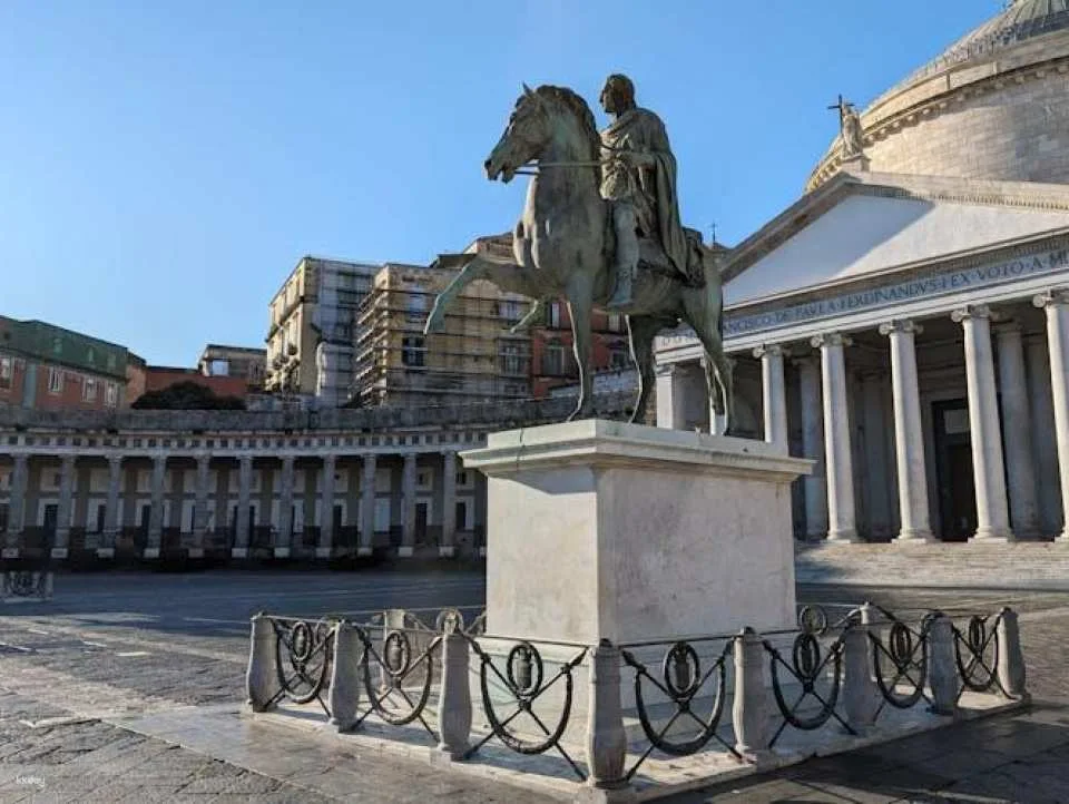 Royal Palace of Naples and monumental area small group tour