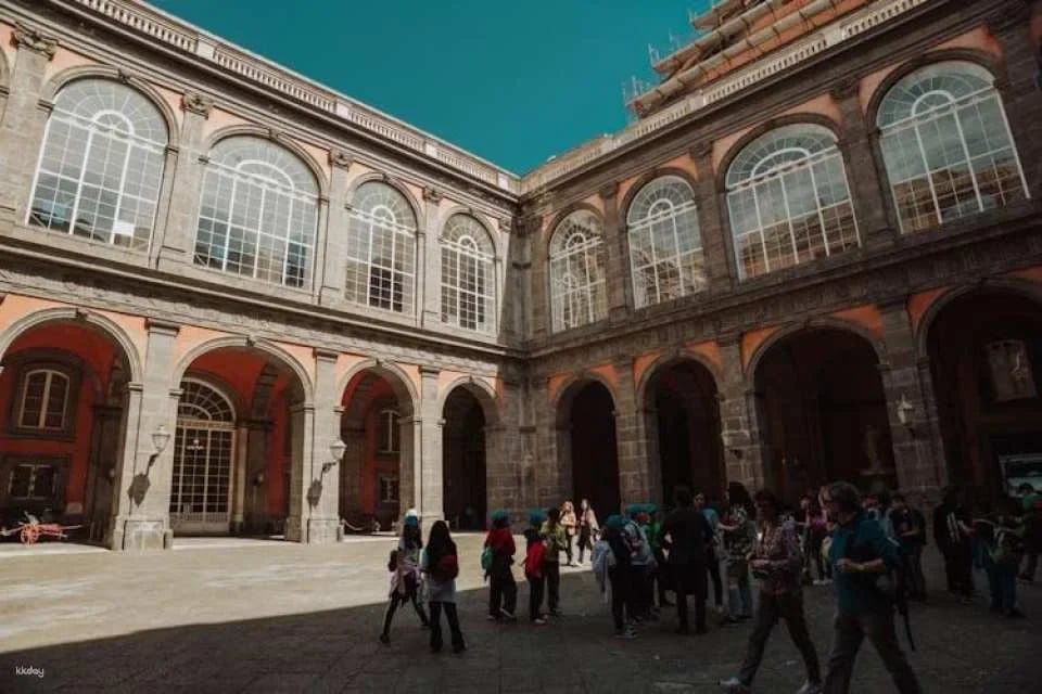 Royal Palace of Naples and monumental area small group tour