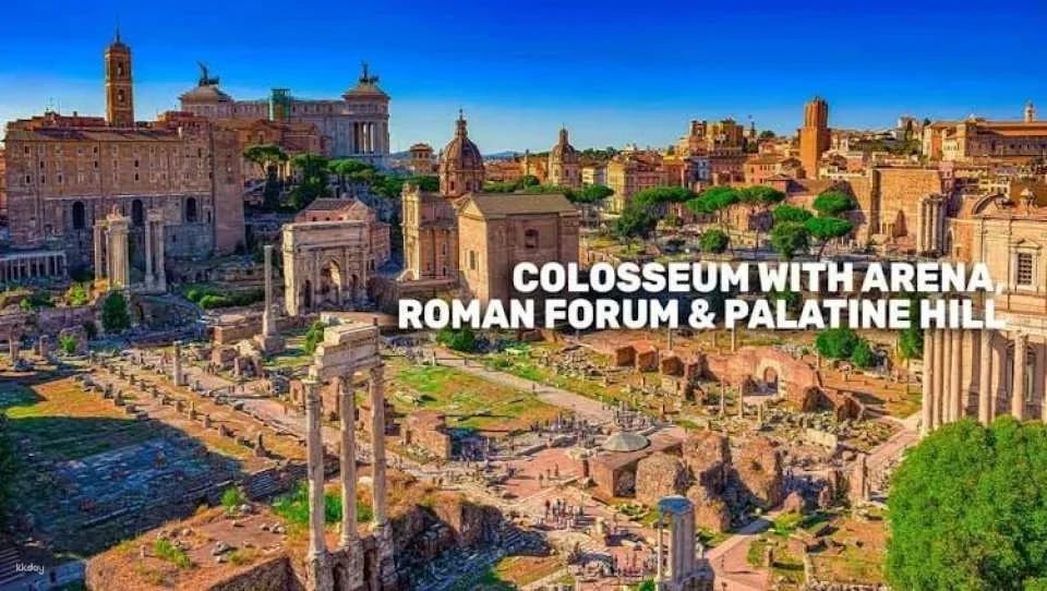 Rome City Pass Premium with top sites and 24-hour hop-on hop-off bus