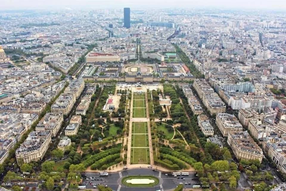 Eiffel Tower stair climb with summit access