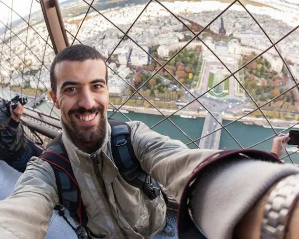 Eiffel Tower stair climb with summit access