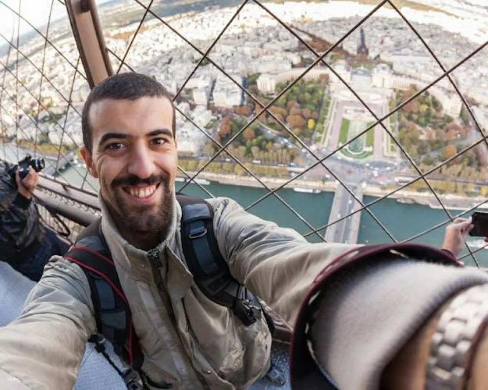 Eiffel Tower stair climb with summit access