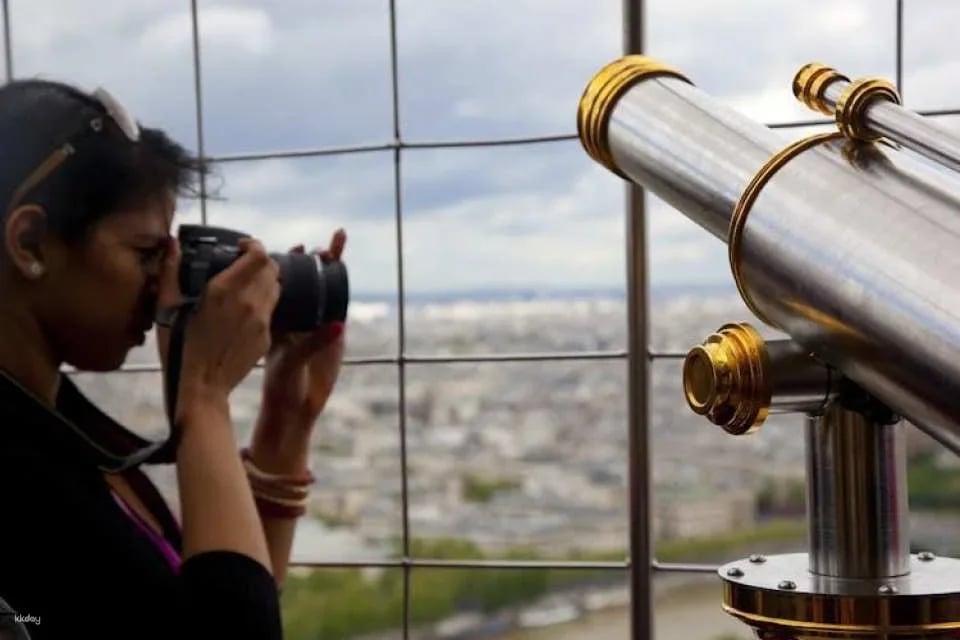 Eiffel Tower stair climb with summit access