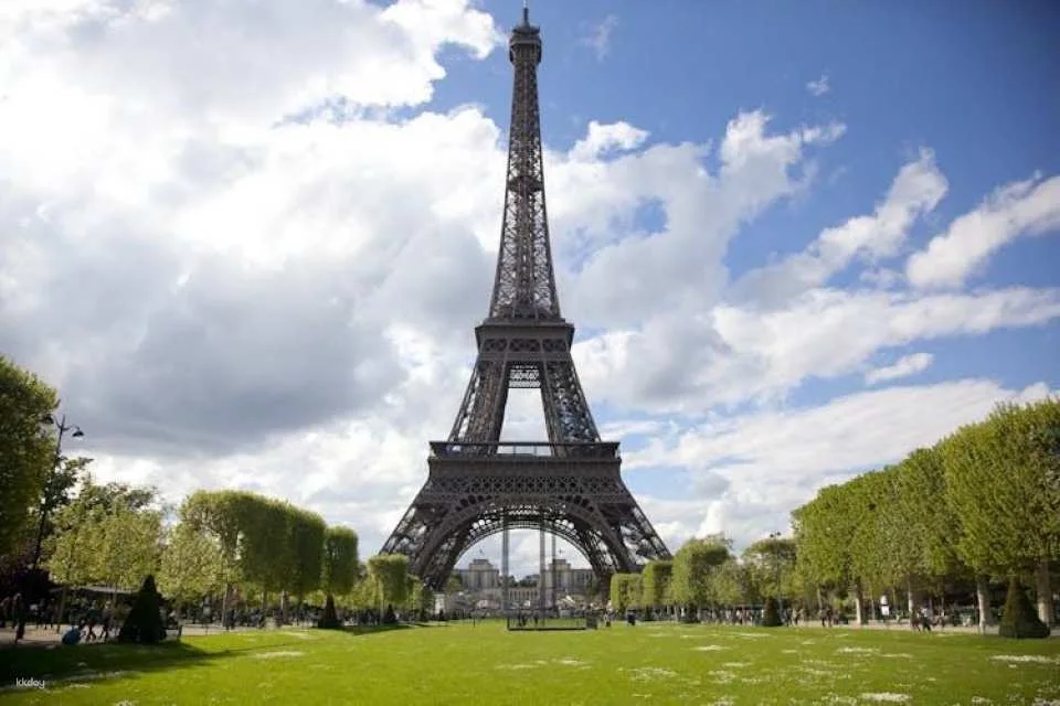 Eiffel Tower stair climb with summit access