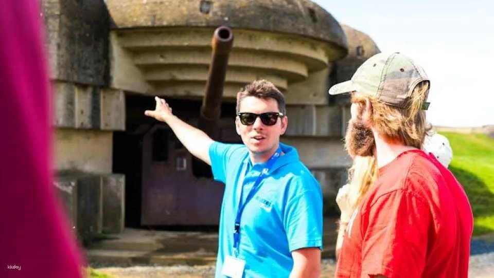 Normandy D-Day tour from Paris with Omaha Beach, American cemetery and cider tasting