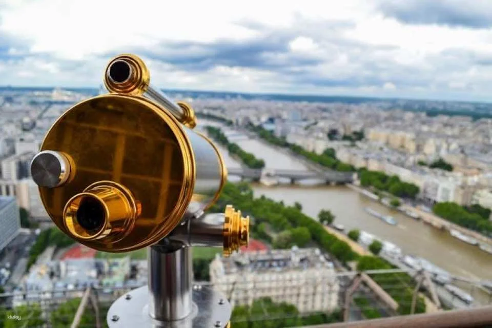 Eiffel Tower 2nd floor access with audio guide