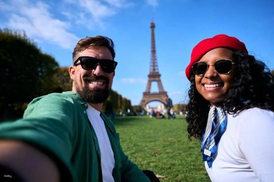Eiffel Tower 2nd floor access with audio guide