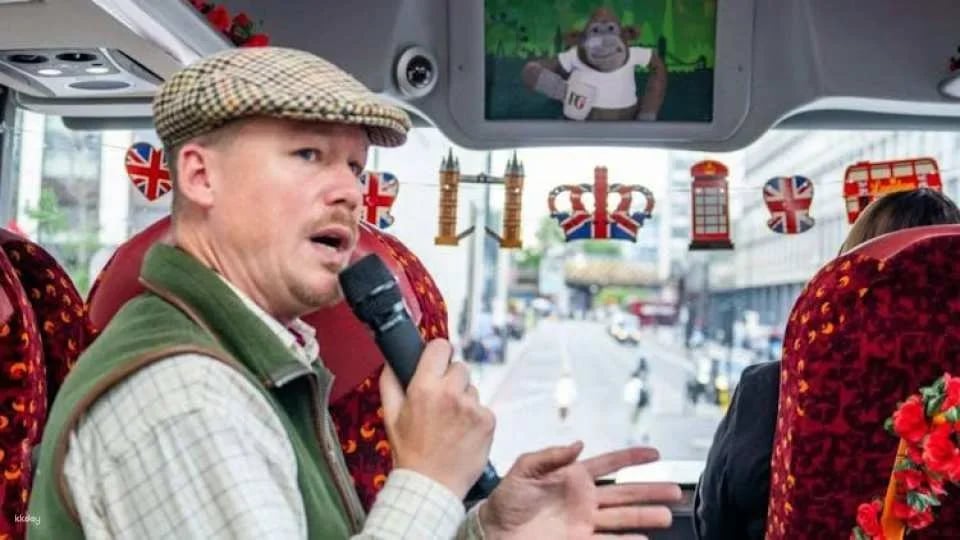 London afternoon tea bus tour with PG tips and optional London Eye