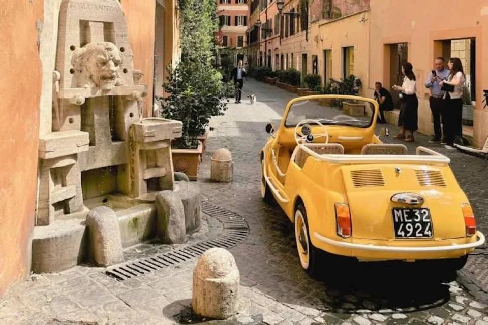 3-hour private vintage cabriolet tour