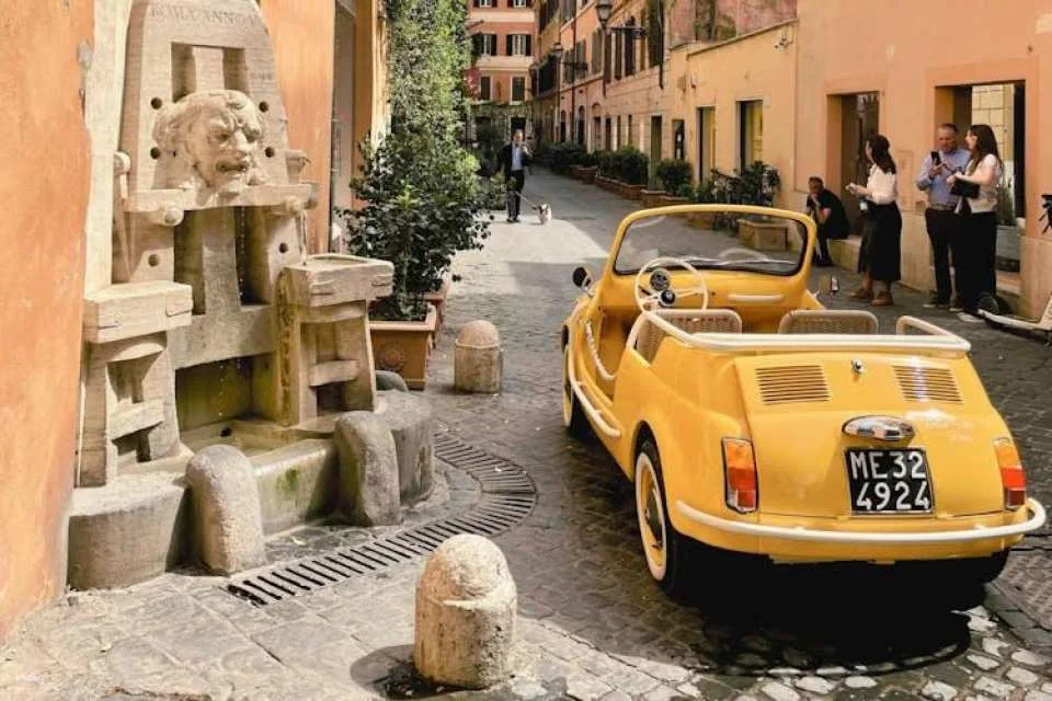 3-hour private vintage cabriolet tour
