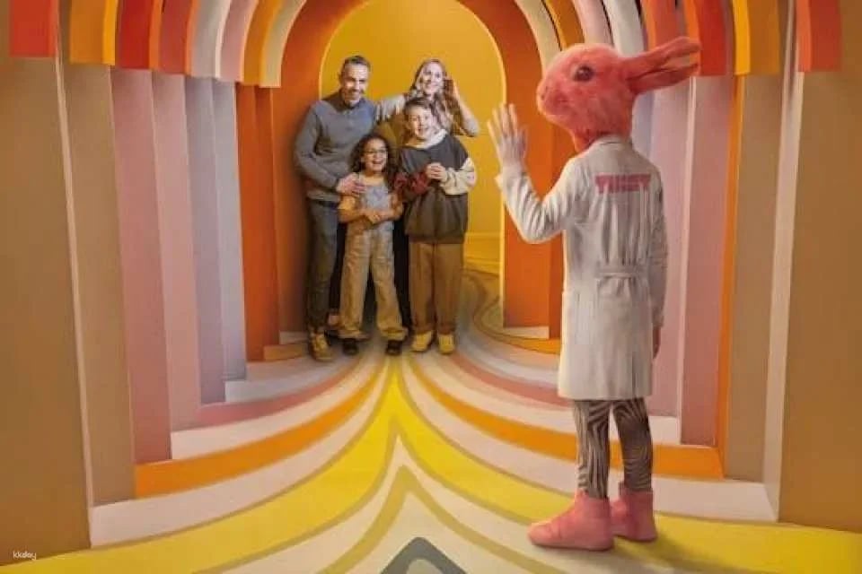 Entrance ticket to London’s Twist Museum of Illusions