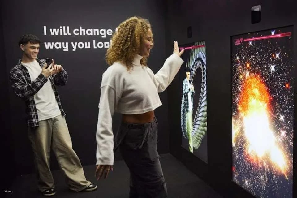 Entrance ticket to London’s Twist Museum of Illusions