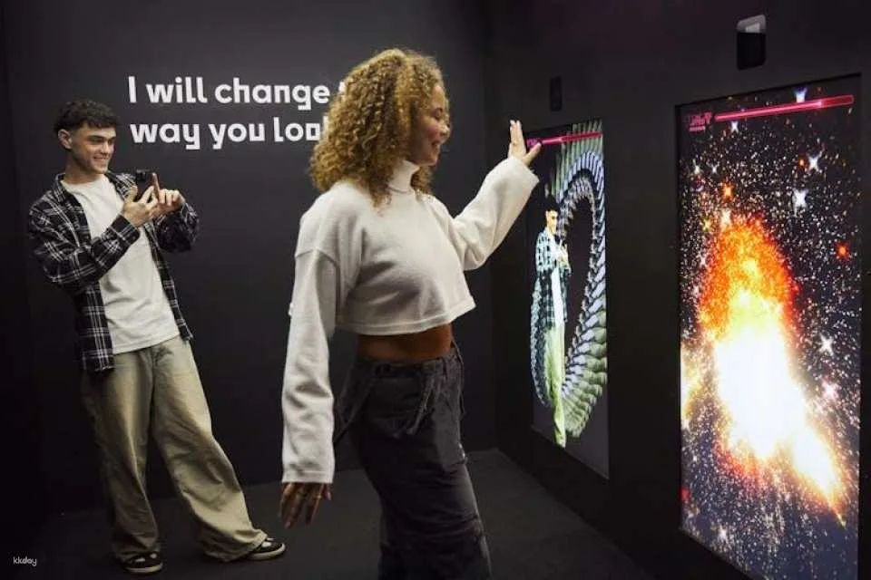 Entrance ticket to London’s Twist Museum of Illusions