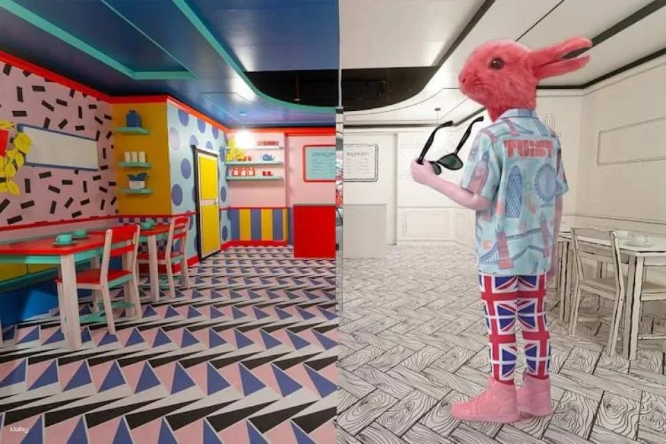 Entrance ticket to London’s Twist Museum of Illusions