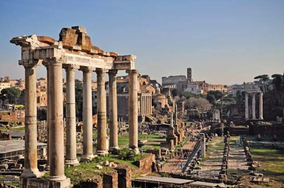 Palatine Hill Roman Forum Experience and Multimedia Video