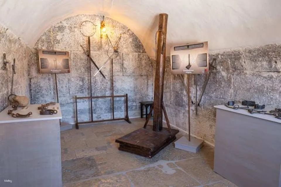 Lords of the Night Prison Palace: tour to the cells and torture tools