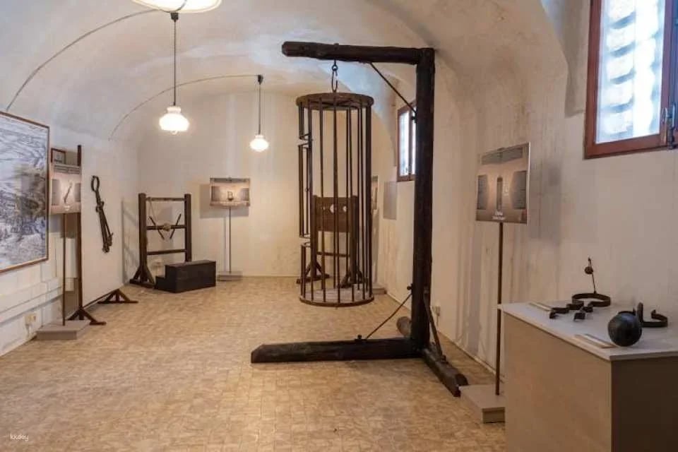 Lords of the Night Prison Palace: tour to the cells and torture tools