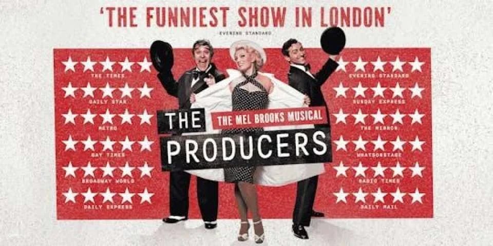 The Producers tickets with two-course pre-theatre dinner