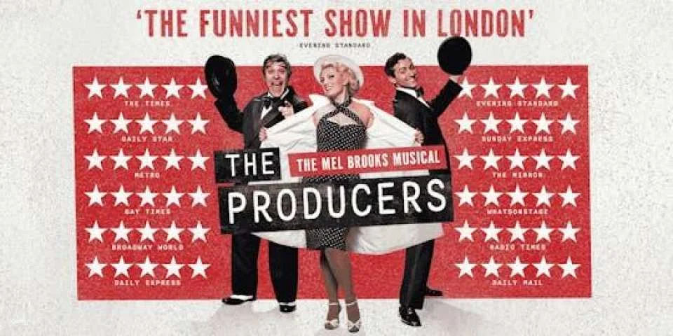 The Producers tickets with two-course pre-theatre dinner