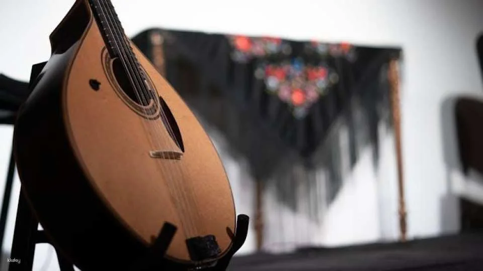 Live Fado performance with Port wine