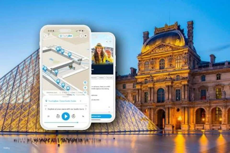 Louvre Museum self-guided tour with audio app