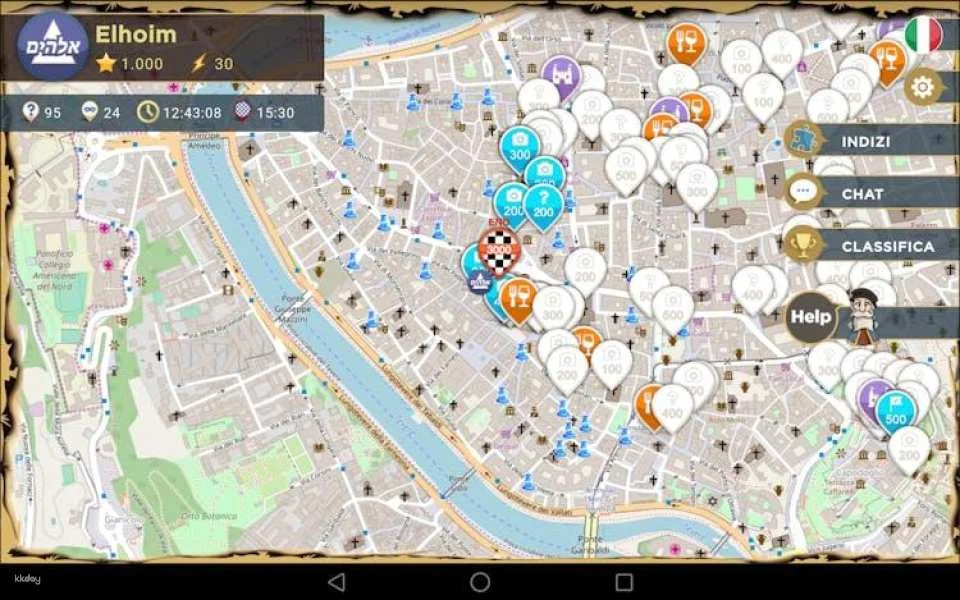 Leonardo da Vinci Rome treasure hunt game