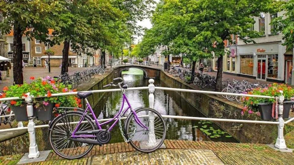 Self-guided Discovery Walk in Delft secret alleys and blue ceramics