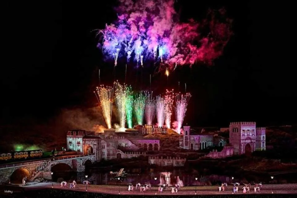 Puy du Fou España park 1-day entrance ticket and night show