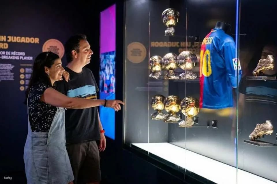 Entrance tickets for the FC Barcelona Museum with audio guide