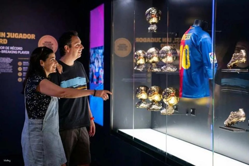 Entrance tickets for the FC Barcelona Museum with audio guide