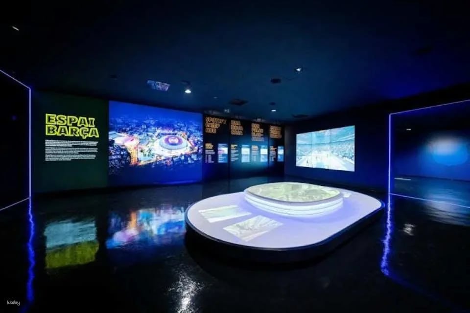 Entrance tickets for the FC Barcelona Museum with audio guide
