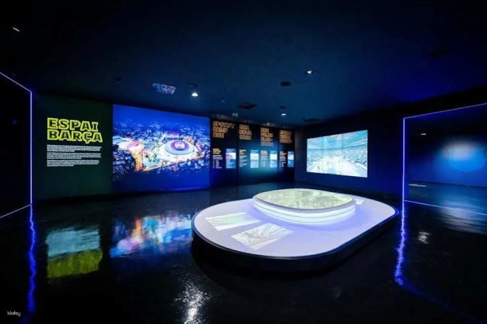 Entrance tickets for the FC Barcelona Museum with audio guide