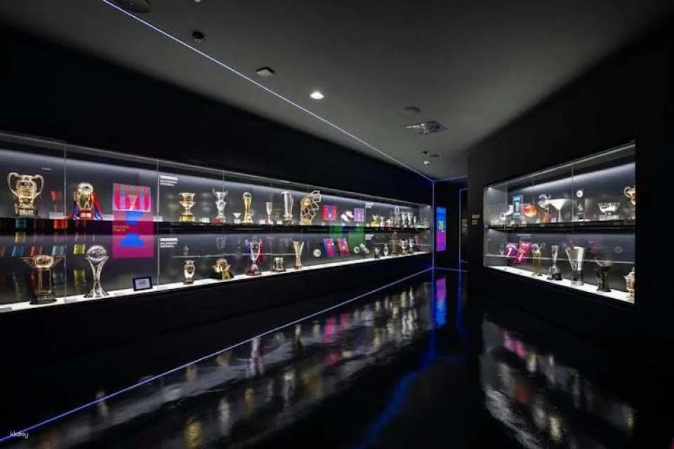 Entrance tickets for the FC Barcelona Museum with audio guide