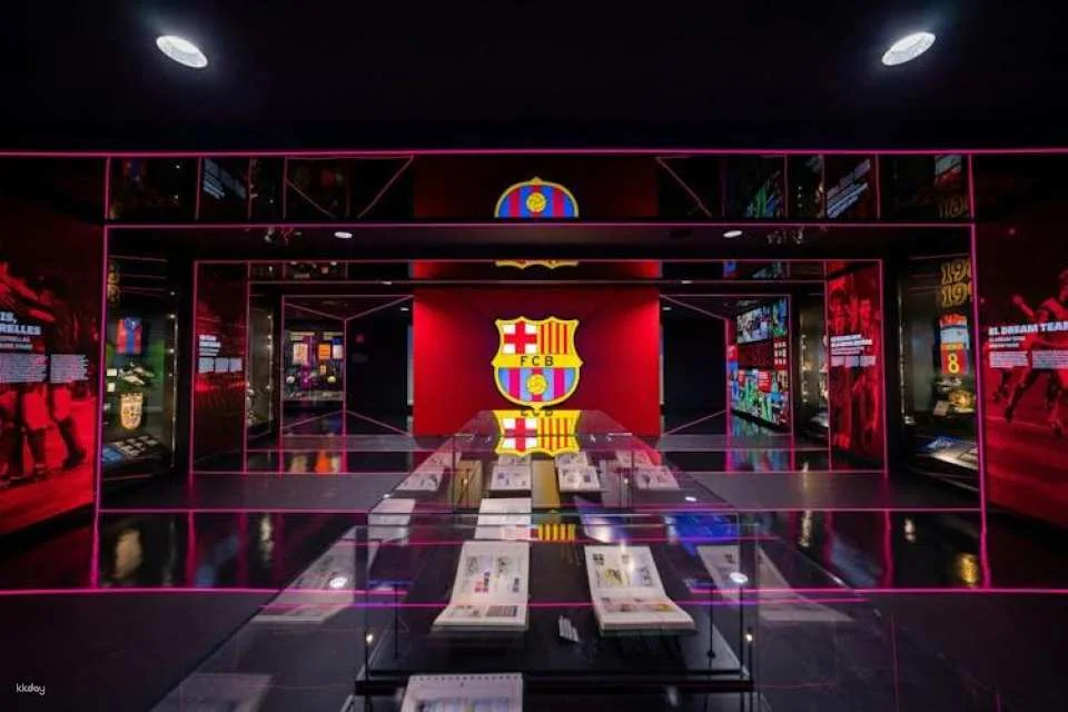 Entrance tickets for the FC Barcelona Museum with audio guide