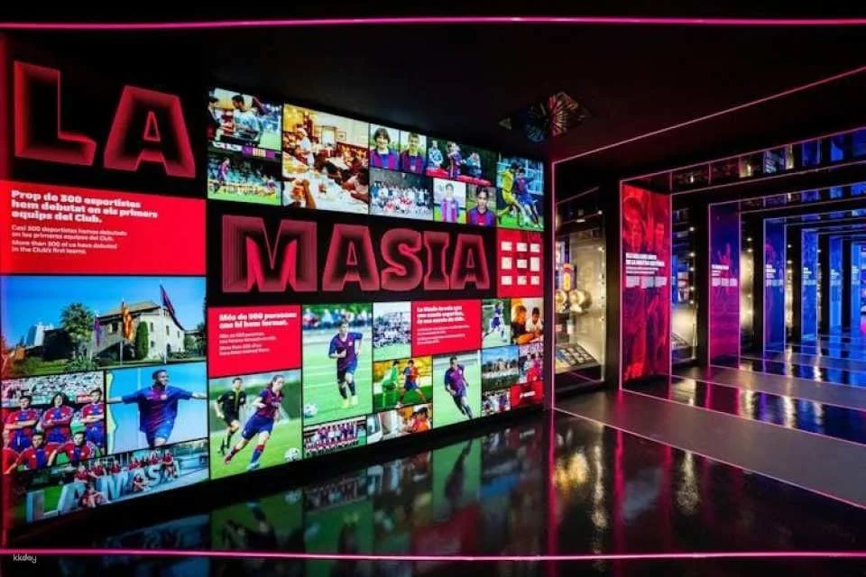 Entrance tickets for the FC Barcelona Museum with audio guide