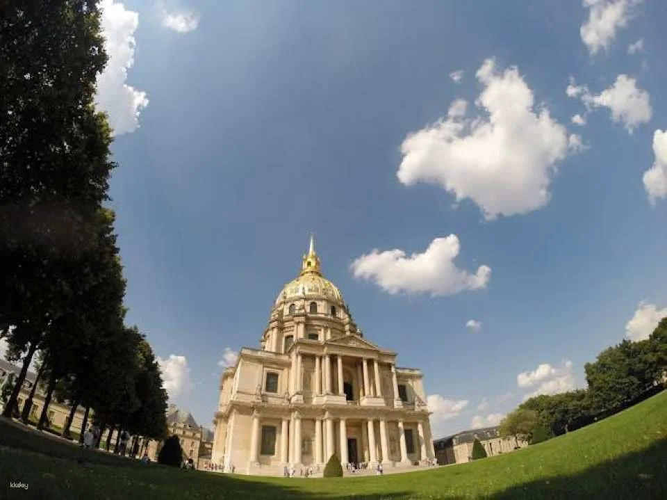 Les Invalides and Army Museum priority tickets with audio tour on mobile app